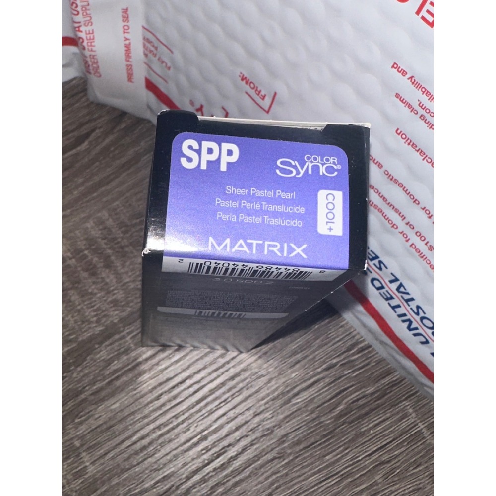Matrix Color Sync Sheer Pastel Pearl SPP Demi-Permanent Hair Color 2oz Cool+